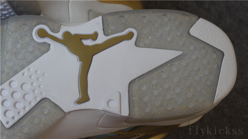 Top Quality Air Jordan 6 Pinnacle Metallic Gold